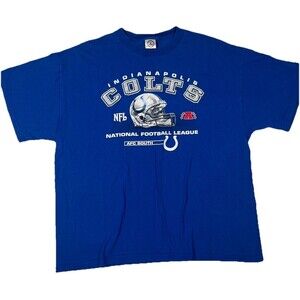 Delta Pro Weight Indianapolis Colts Tee T-shirt Size XL Vintage Y2K NFL Football